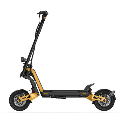 inmotion rs jet electric scooter yellow side left