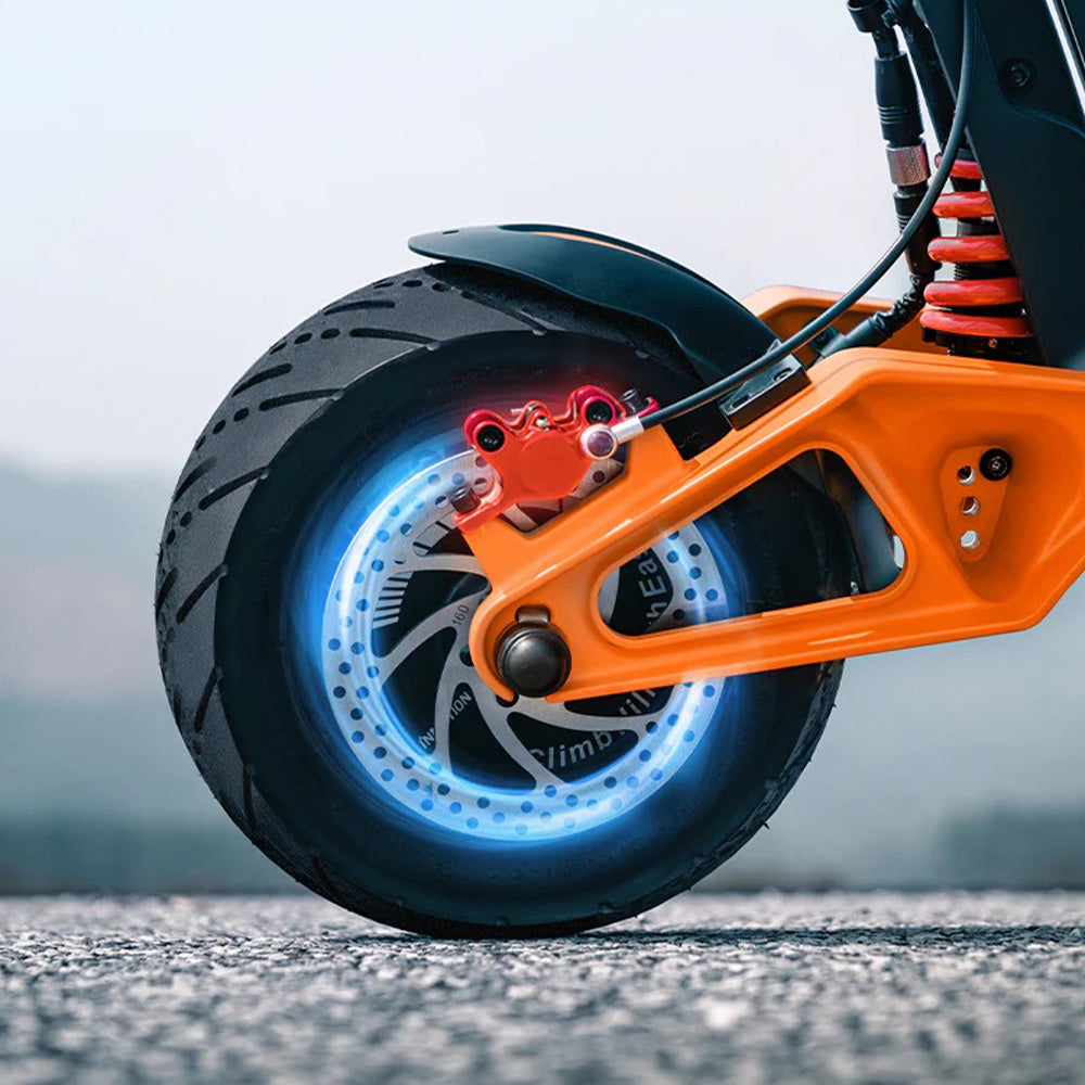 inmotion rs lite electric scooter feature brakes