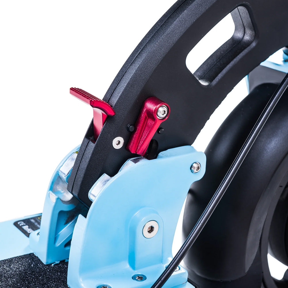 inokim light 3 blue folding mechanism
