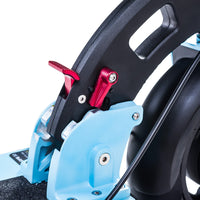 inokim light 3 blue folding mechanism