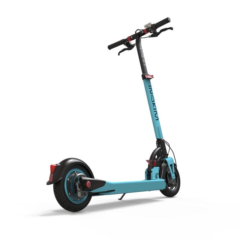 inokim light 2 electric scooter blue back right