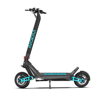 inokim oxo 2023 electric scooter blue back left