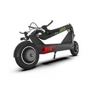 inokim oxo 2023 electric scooter green back folded