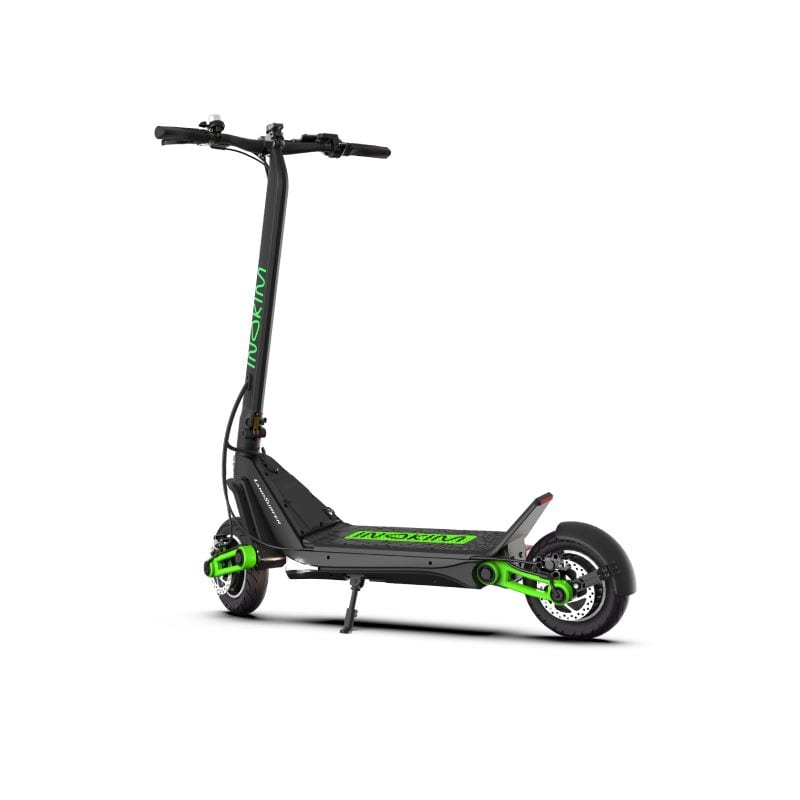 inokim oxo 2023 electric scooter green side back left