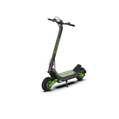 inokim oxo 2023 electric scooter green side back left