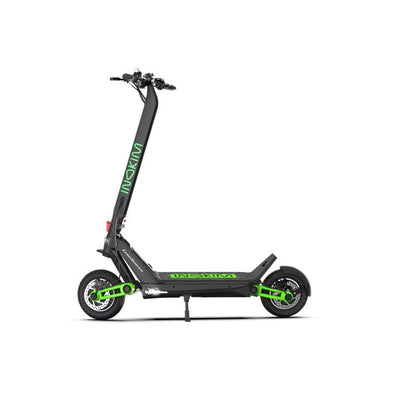 inokim oxo 2023 electric scooter green side left