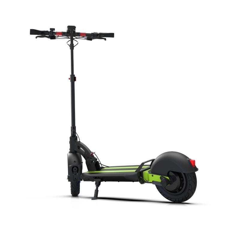 inokim quick 4 electric scooter green back left