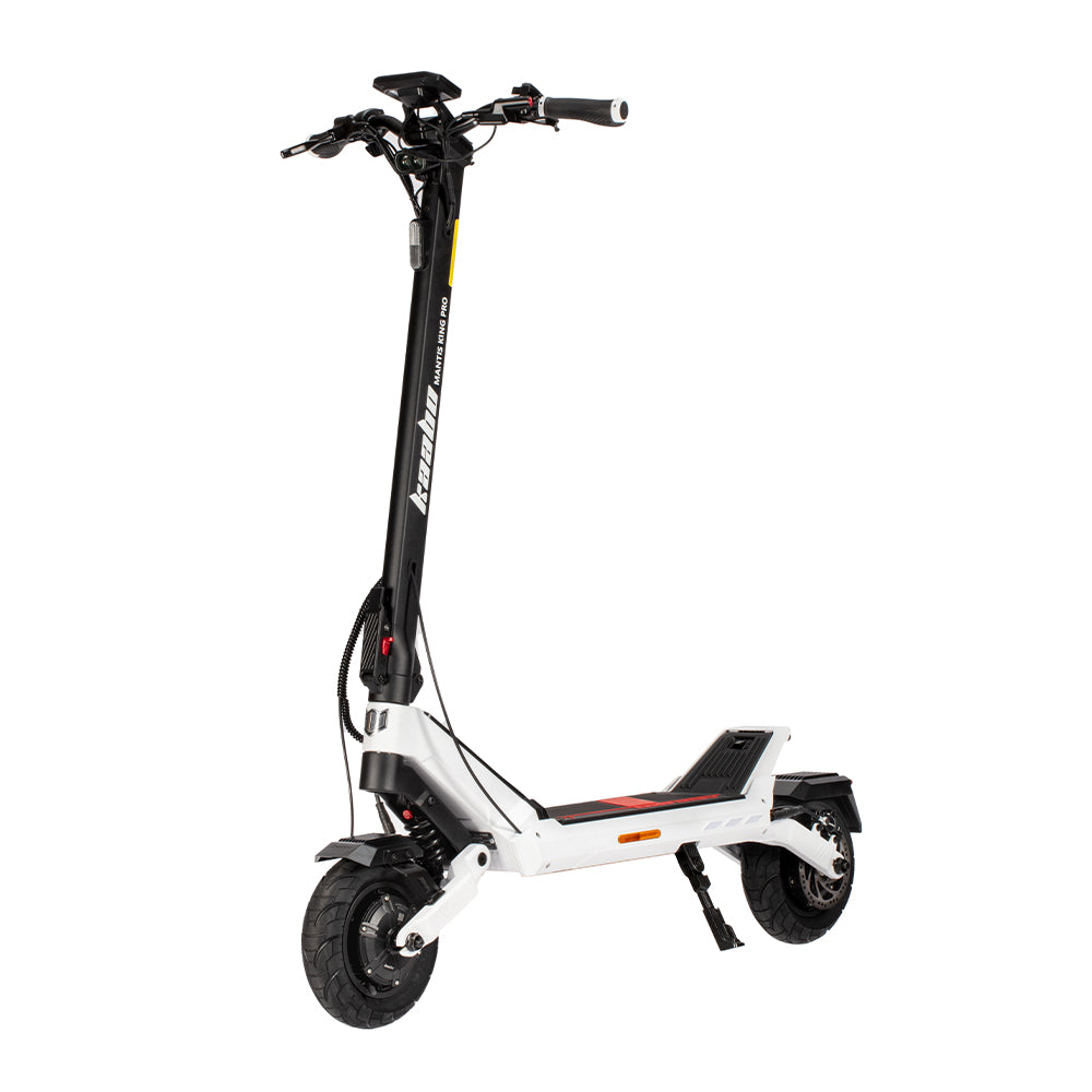 kaabo mantis king pro white front side left