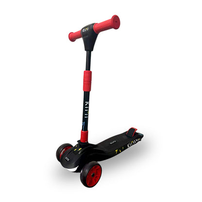 kimi electric scooter red side front