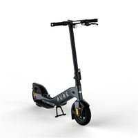 pure advance+ electric scooter mercury grey front side
