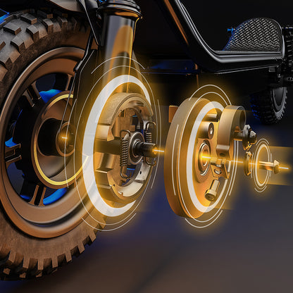 pure air 6 ultra suspension feature brake