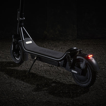 pure air5 pro+ suspension feature dual braking sytem