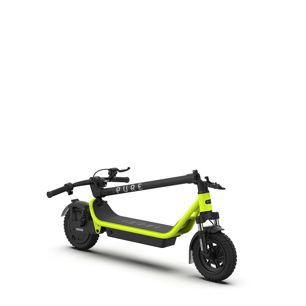 pure air5 pro+ suspension yellow folded
