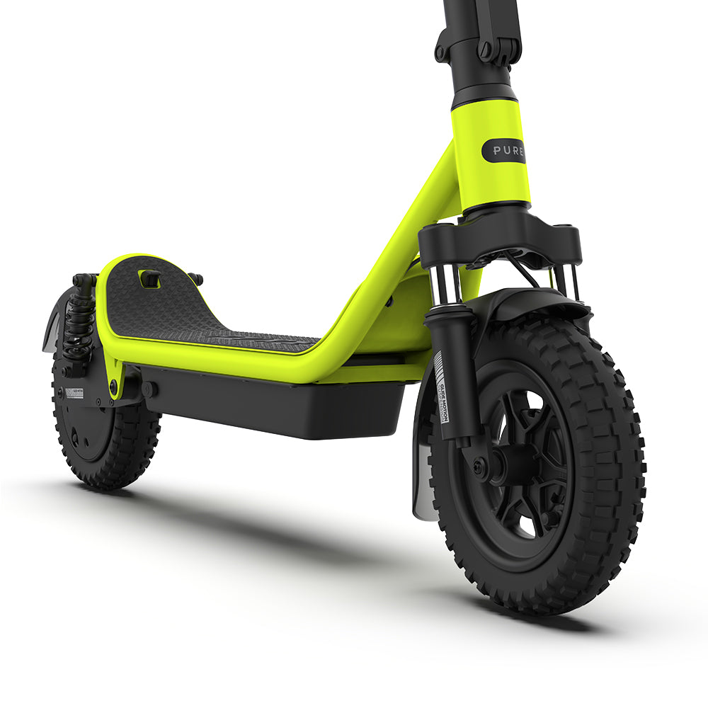 pure air5 pro+ suspension yellow front deck