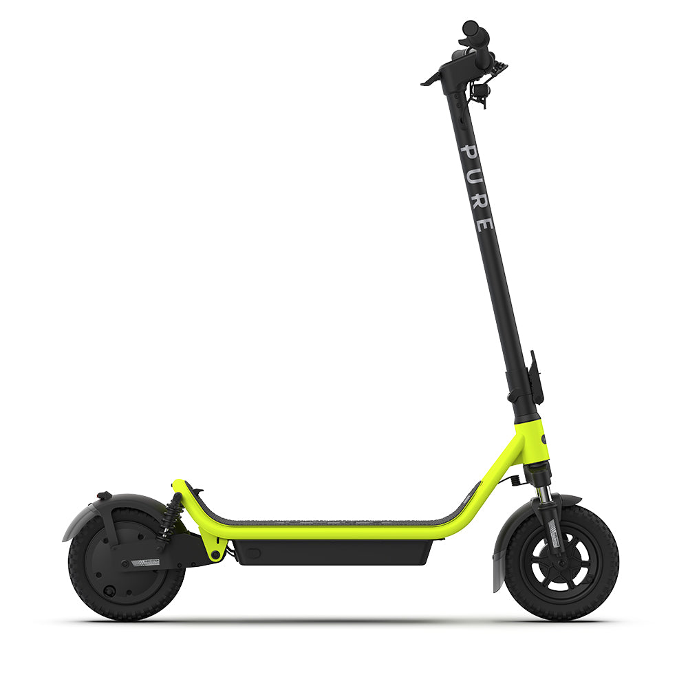 pure air5 pro+ suspension yellow side left