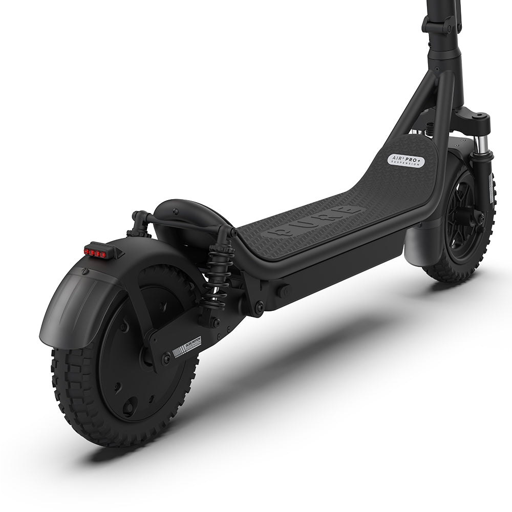 pure air5 pro+ suspension black rear deck