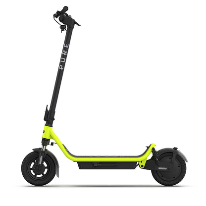 pure air5 pro+ suspension yellow side left
