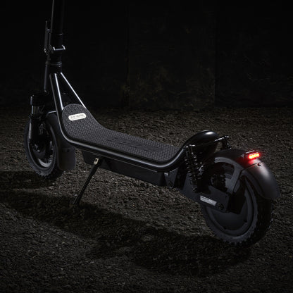 pure air5 ultra suspension feature dual braking system
