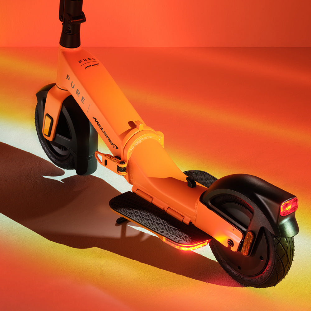 pure x mclaren flex papaya studio deck rear