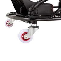 razor crazy cart black rear tyres
