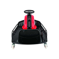 razor crazy cart black rear