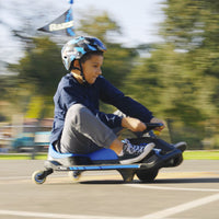 razor crazy cart shift blue lifestyle riding speed