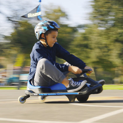 razor crazy cart shift blue lifestyle riding speed