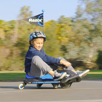 razor crazy cart shift blue lifestyle riding