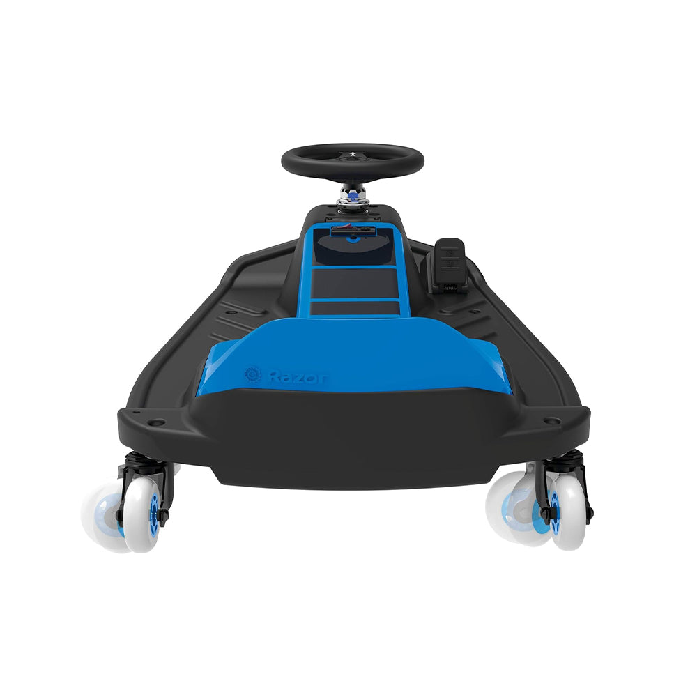 razor crazy cart shift blue rear