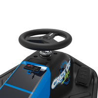 razor crazy cart shift blue steering wheel
