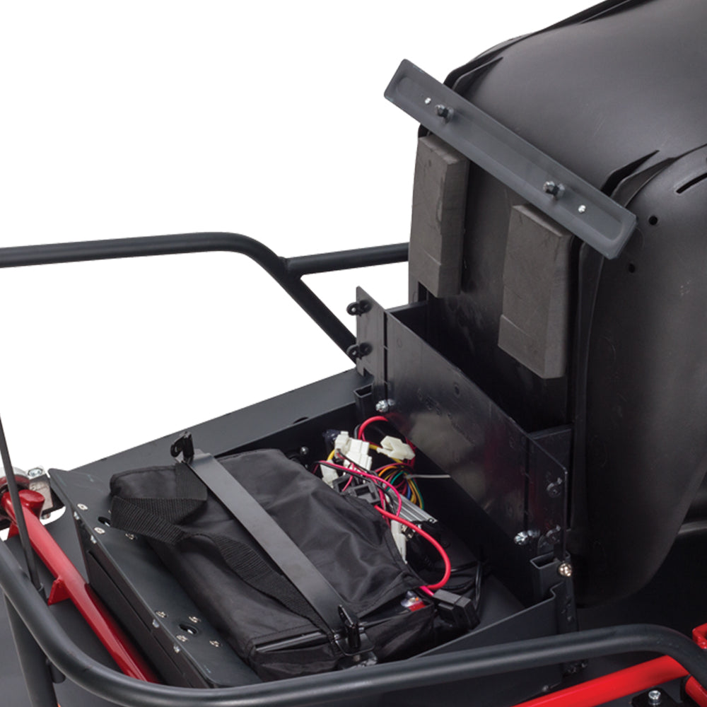 razor crazy cart xl battery compartment