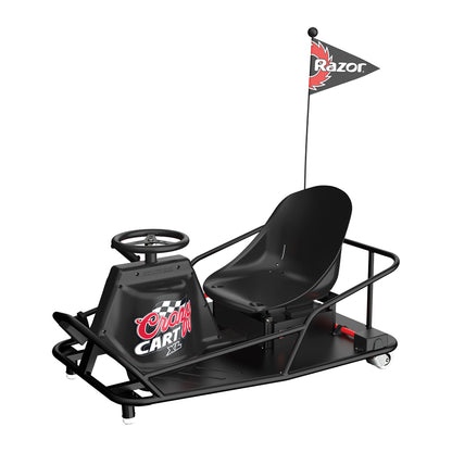 razor crazy cart xl front side left