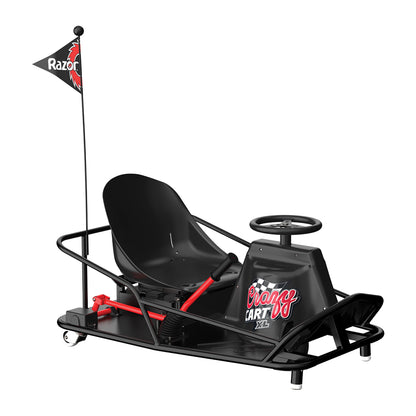 razor crazy cart xl front side right