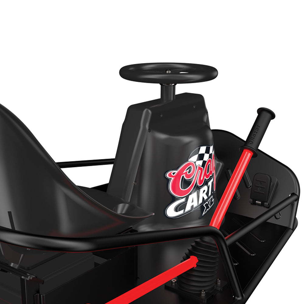 razor crazy cart xl seat and steering