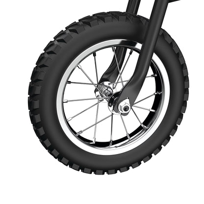razor dirt rocket mx125 black front tyre