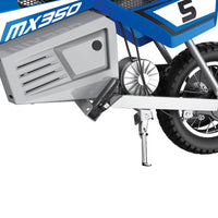 razor dirt rocket mx350 blue refresh kickstand