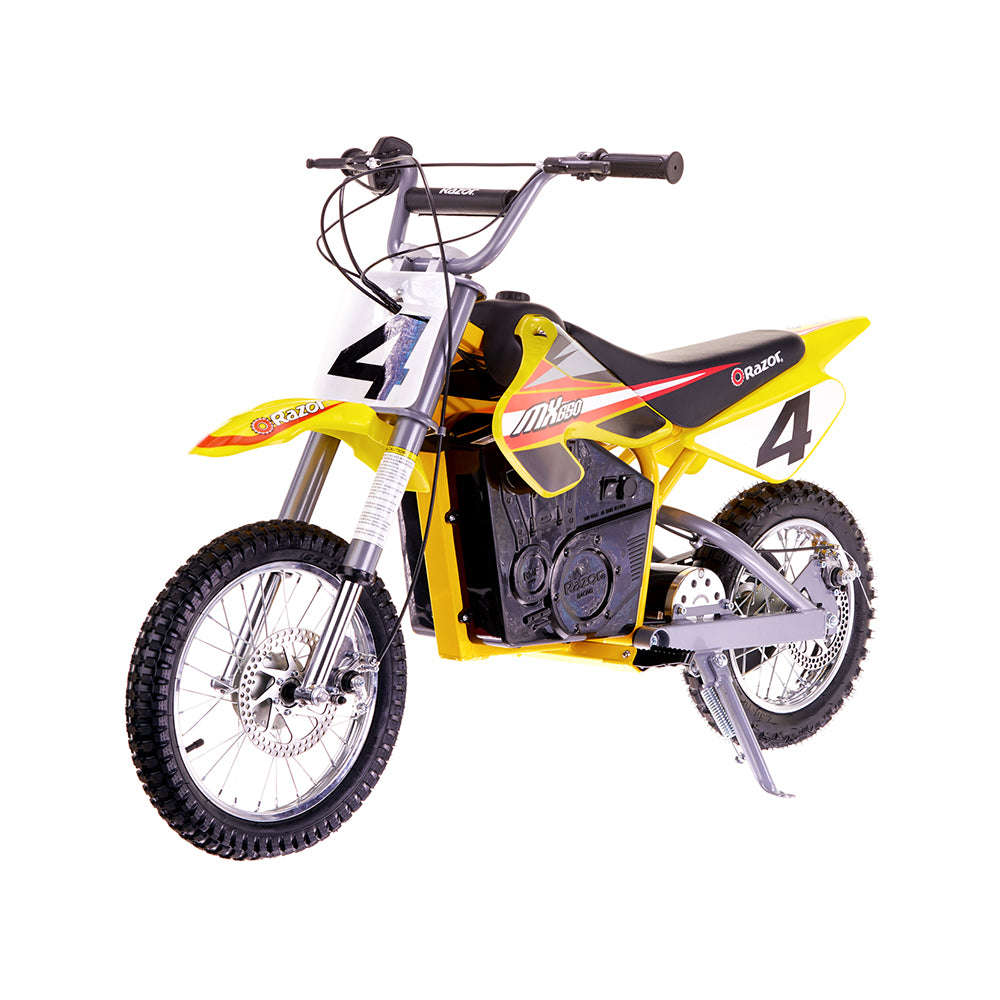 razor dirt rocket mx650 front side left