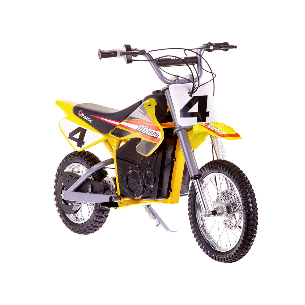 razor dirt rocket mx650 front side right