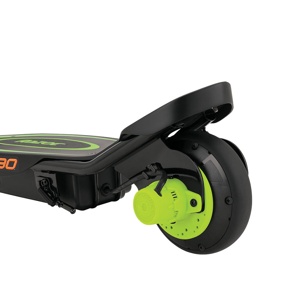 razor power core e90 green rear tyre