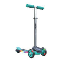 razor rollie dlx teal front side right