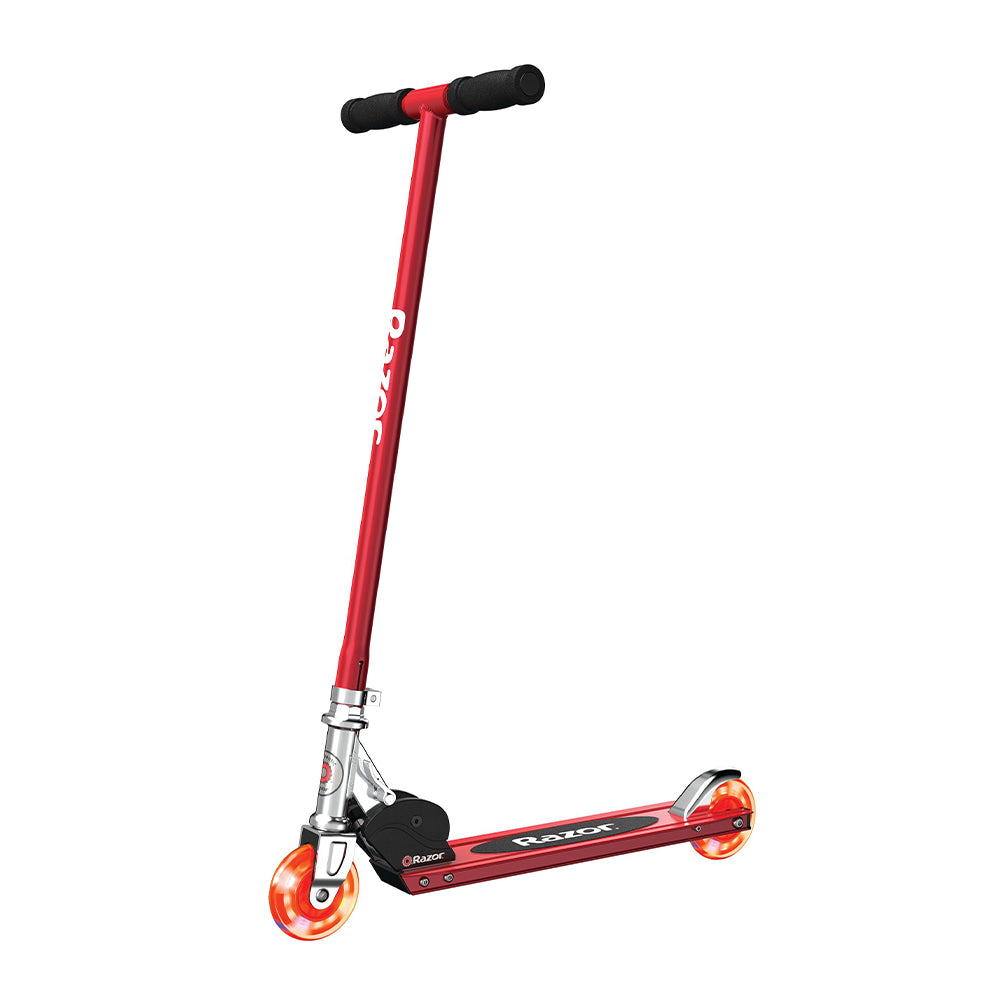 razor s red front side left