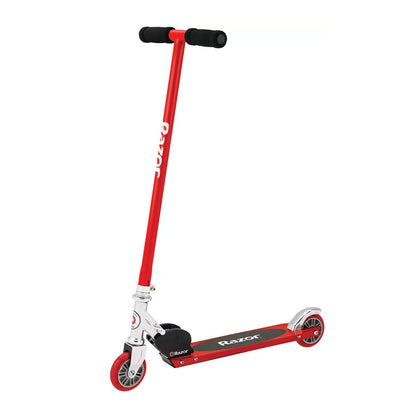 razor s red front side left