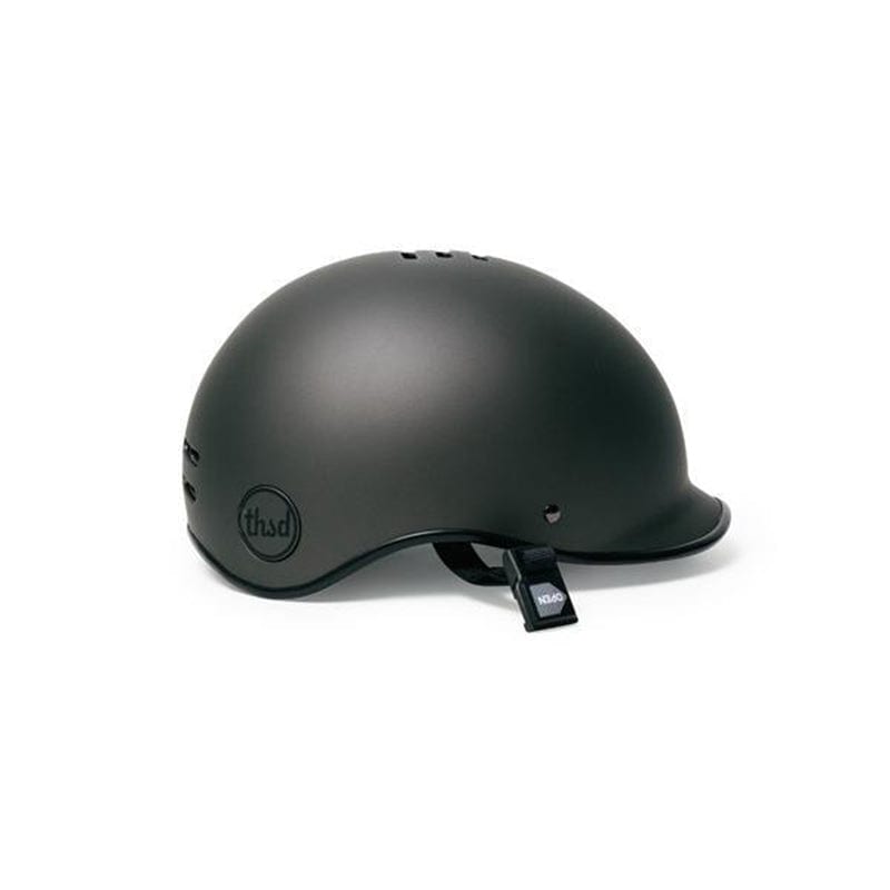 thousand helmet stealth black side right
