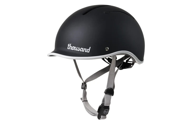 thousand helmet black bike helmet | Carbon Black