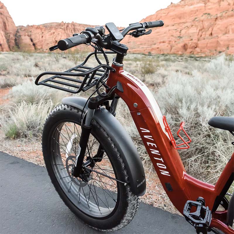 aventon aventure ebike front rack