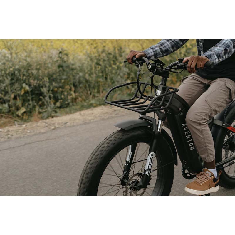 aventon aventure offroad bike front rack