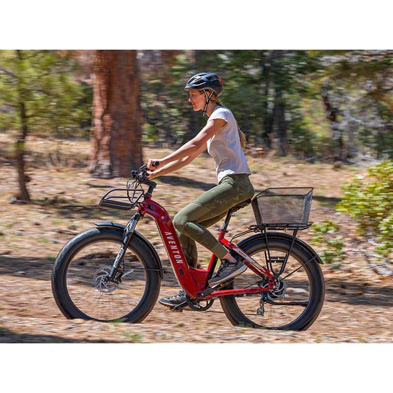 aventon aventure step through all terrain electric bike