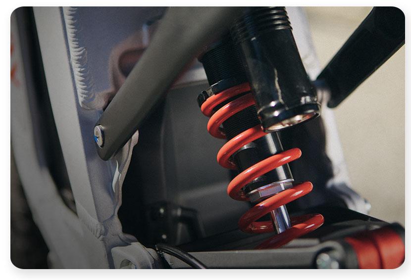 lifestyle-segway x160 dirtbike suspension