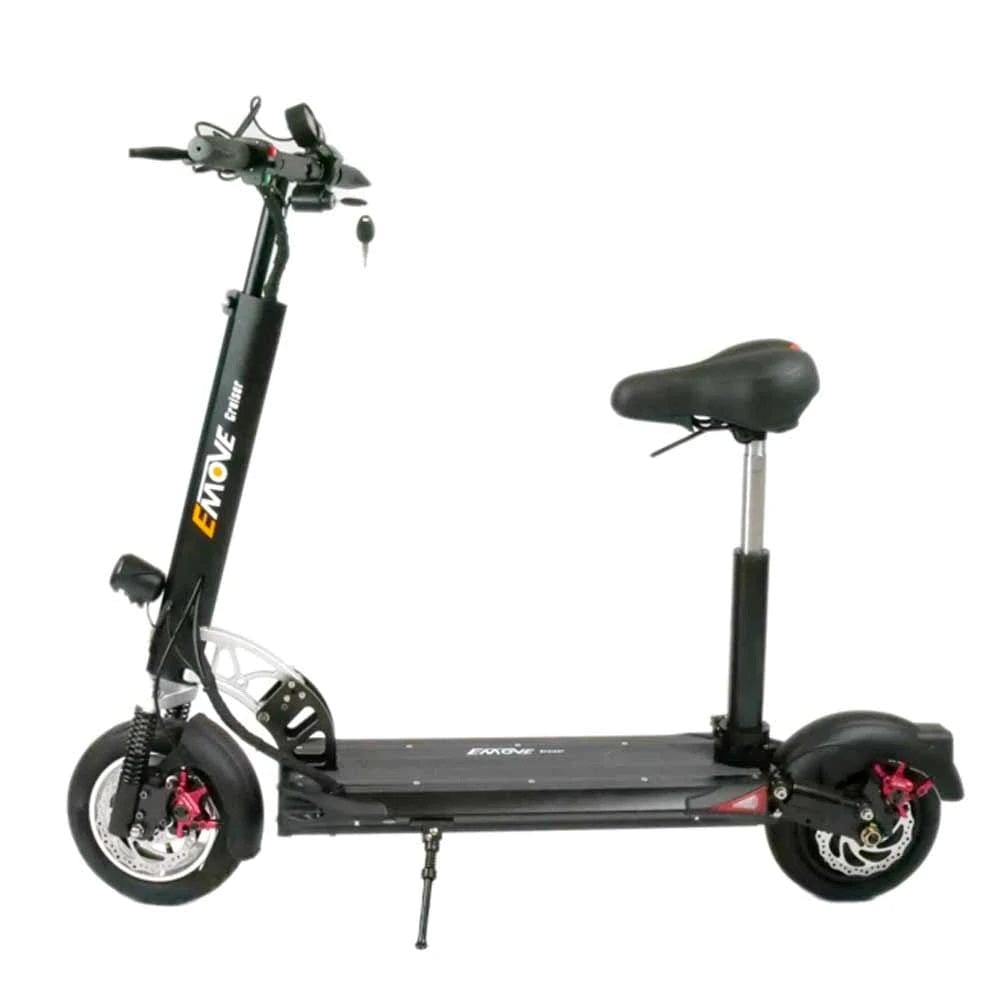 emove cruiser electric scooter with optional seat