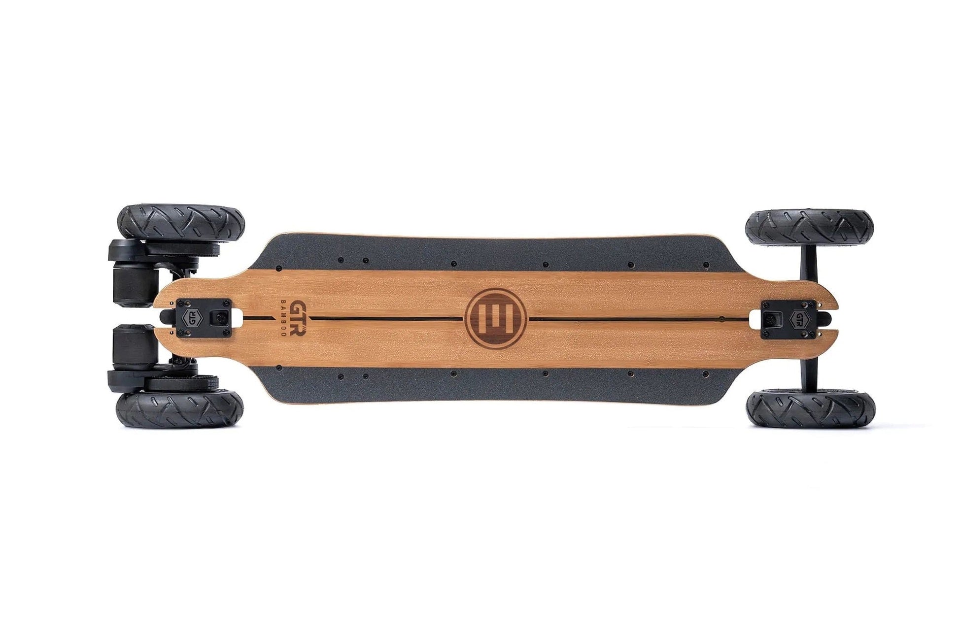 evolve gtr series 2 bamboo off road electric skateboard